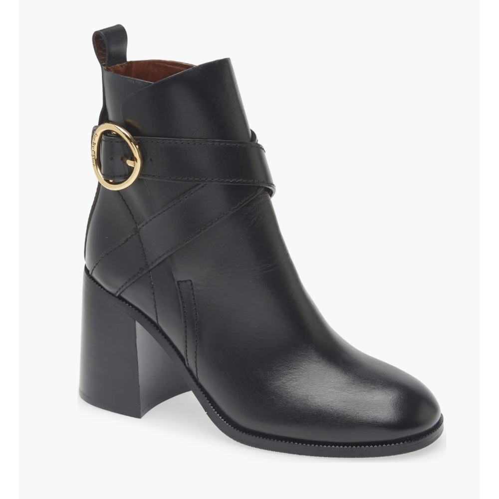See By Chloe New Gaucho Block Heel Bootie
